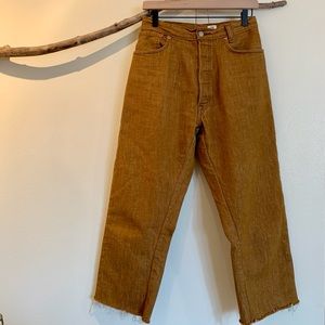 For @finefettles RE-DONE LEVI’S WHITE OAK CONE DENIM